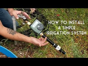 How to Install a Hose Bibb Irrigation System