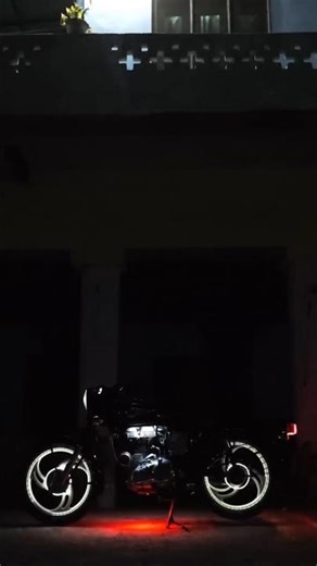 standard LED light fitting #standard #modifications #shots #royalenfield #viral