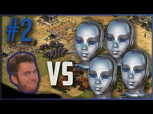 #2 Sitaux contre 4 IA extrêmes | Age of Empires 2 Definitive Edition