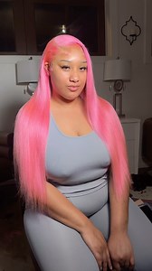 my bestfriend @mayaxredd ATE this custom colored pink wig !! Unit is from @cheetahbeautyhair_official 💕 wig link is posted in my bio , and be sure to use the code TK20 for 20% off 💋 #wiginstall #lacefront #amiyanushen #columbiaschairstylist #babyhair #pinkwig | Amiyá Nushén