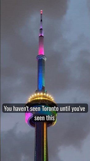 You Haven't Seen Toronto Until You've Seen This! 🇨🇦✨ | CN Tower Magic #travel