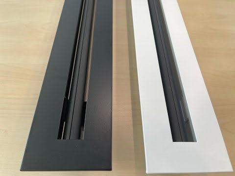 Linear Slot Diffusers - 1 Slot Opening Vent Cover (Actual Product)