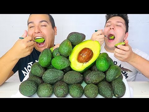 10,000 Calorie Avocado Challenge • MUKBANG