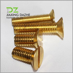 [Hot Item] Brass Machine Screw Auto Parts Fastener