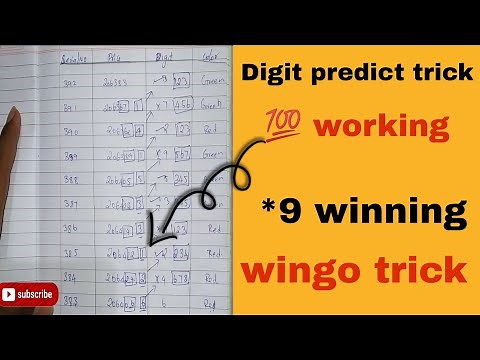 WinGo trick | Number predicting trick 100% working 😳 | No loss | DONT SKIP | Daily trends