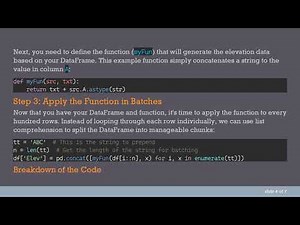 Efficiently Apply Function Every 100 Rows in a Large DataFrame with Python
