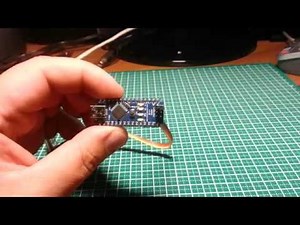 Upload sketch to Arduino Pro Mini through Nano, without ISP.
