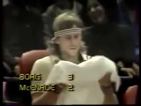 Vintage Tennis Match Masters 1979 1/2 Final Bjorn Borg vs John McEnroe