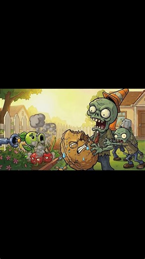 Full Video The First Day of Defense Plants vs Zombies Story