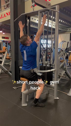 ✨short people✨ gym hack!💪🏼 #fitnessmotivation #workout #gymtok #gymhacks #fitness #sportcenterbalance #panningen #gymbro #fy #fyp