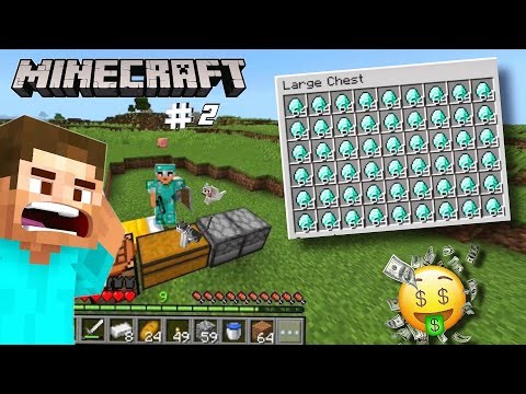 📌 MINECRAFT Survival EP 2 😍Unlimited Diamonds💎