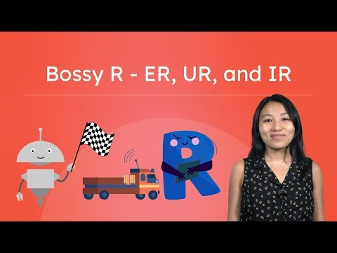 Bossy R - ER, UR, and IR - R-controlled Vowels