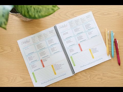 The Confident Mom Weekly Household Planner