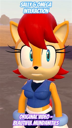 Sally & Omega Interaction #sallyacorn #omega