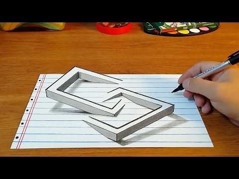 Amazing 3D Drawing Tutorial | 3D Drawing Art | How to Draw 3D for Beginners on Paper | Amazing Video