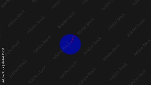 Computer Loading Bar With Glitch Effect/ Animation of a computer screen with loading bar processing alpha channel. 4k