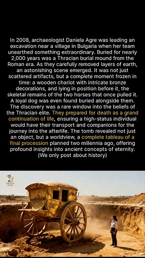 101K views · 1.6K reactions | A 2000-year-old Thracian chariot burial reveals a final procession frozen in time. #history #archaeology #ancienthistory #ancientdiscoveries | Ancient Files | Facebook