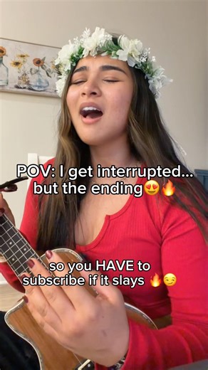 POV: I Get Interrupted While I Sing My Way By Katseye… But the ending 😍🔥 #singingcover #katseye
