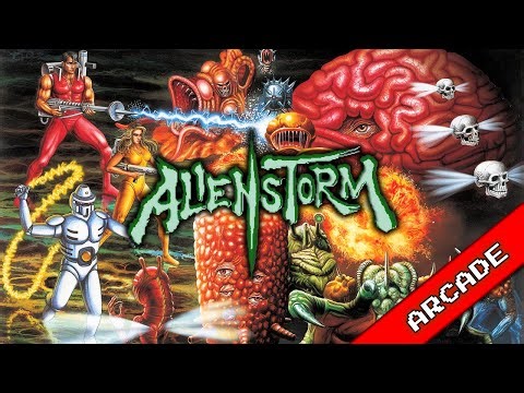 Alien Storm (Arcade, 1990) - Demos (attract mode) and casual gameplay
