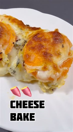 🍠 Sweet Potato Cheese Bake