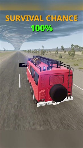 Vehicles 🆚 600 MPH Instant Acceleration Into A Tornado (with dummies)🚀 #beamngdrive #beamng