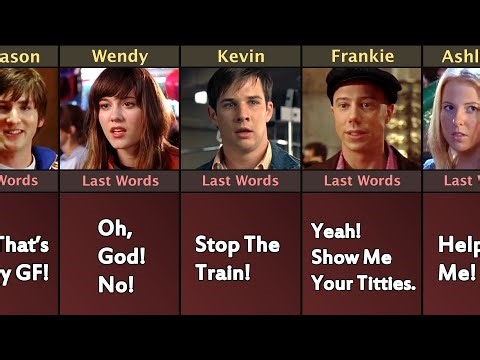 Final Destination 3 Character Last Words Before Death