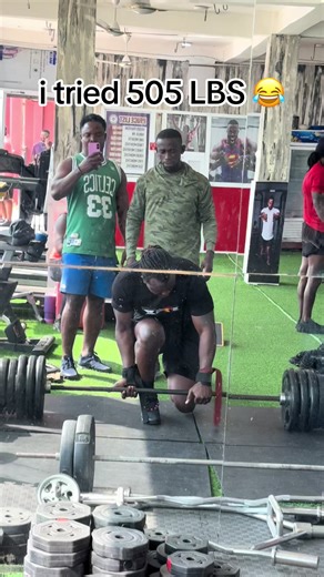 i tried 505 LBS 😂