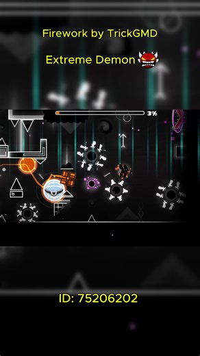 Geometry Dash Firework Extreme Demon Showcase