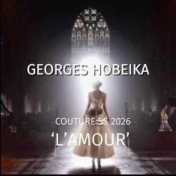Georges Hobeika SS26 | 中东高定之权力优雅