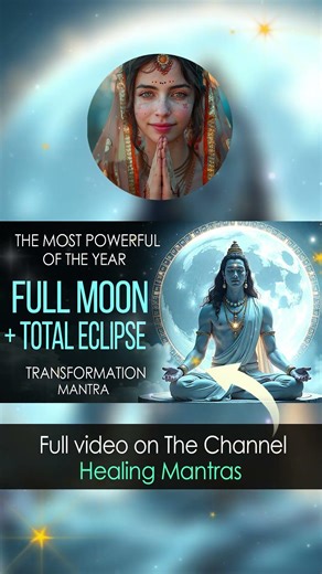 THE MOST POWERFUL ENERGY EVENT OF THE YEAR 🌕 FULL MOON + TOTAL ECLIPSE – MANTRA TO ACTIVATE IT