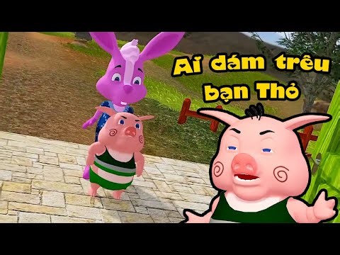 Heo Bé Ba 🐷: HEO BÉ BA DŨNG CẢM 🐷 Phim Hoạt Hình Cho Trẻ 🐷 Hoạt Hình Thiếu Nhi 🐷 THVL Hoạt Hình Hay