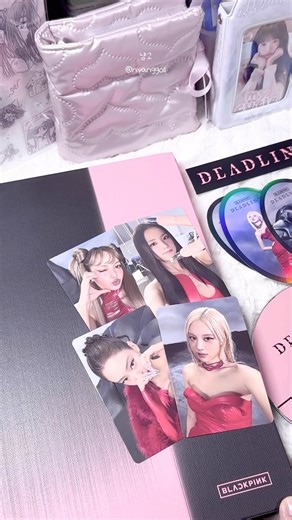 블랙핑크 [DEADLINE] 블랙 버전 앨범깡 🏴‍☠️ BLACKPINK 3rd MINI ALBUM [DEADLINE] BLACK ver album unboxing 🖤