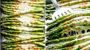 Easy & Cheesy Baked Asparagus Recipe