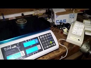 CAS s2000jr How To Change Default Printer Setting