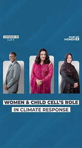 137 reactions · 4 comments | Discover how the Gender and Child Cell is leading efforts to ensure inclusive, gender-sensitive climate responses in Pakistan. Watch more of this exclusive podcast here: https://fb.watch/B_c8hxMsDj/ National Disaster Management Authority Pakistan United Nations OCHA #ClimateChange #UNWomenPakistan #GenderTalks | UN Women Pakistan | Facebook