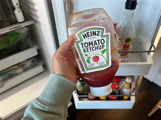 My trick for an empty ketchup bottle is so brilliant, I use it every day
