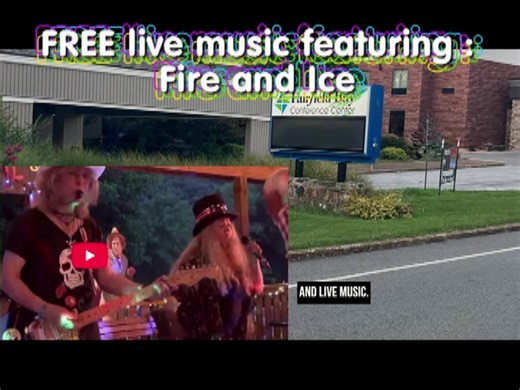 Time to plan for FREE concert with FIRE and ICE! | Fairfield Bay, Arkansas