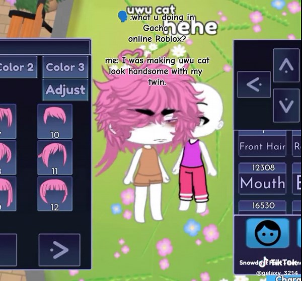 Improving the Uwu Cat Boy in Gacha Online | #Roblox