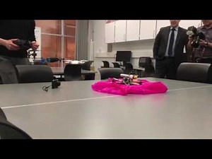 Dylan Cawthorne from SDU UAS Center has developed a Drone Airbag
