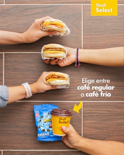 2.7K views · 19 reactions | ¡Desayuna rico y rápido en #ShellSelect! ​ Muffin variedad + Café regular o café frío + Mini Oreo ​por solo Q25.95. ​ Disponible hasta el 30/06/2022 en tiendas seleccionadas: https://bit.ly/3yMhw2V | Shell Guatemala | Facebook
