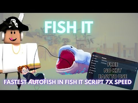 [OP] FISH IT SCRIPT 2025 | AUTO FARM, 7X SPEED FISH, FREE KEYLESS, NO KEY 🐟😱