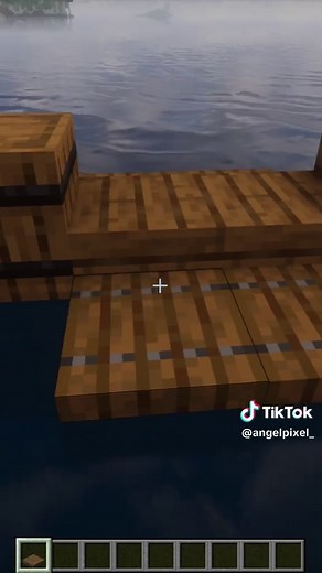 Tutorial de um barco no Minecraft 🛶 #minecraft #minecrafttutorial #fyp