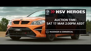 Holden's press test pilot vehicle - 2017 Holden HSV GTSR W1 In Light My Fire colour, this car was build pre-production to GTSR W1 specifications and has just 15,201kms showing. Bid to buy this piece of Aussie automotive history at the HSV Heroes auction on Sat 17 Mar at 2pm. Read more: https://goo.gl/wweFRq | Manheim Auctions Australia
