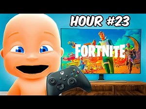 Baby Plays VIDEO GAMES for 24 HOURS!