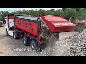 Abschiebewagen Zugentlader-ZEL-System sicheres Entladen ohne zu kippen BDF Wechselsystem kraftvoll