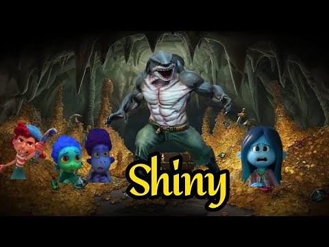(Shiny Moana) King Shark with Luca and Ruby Gillman: The Teenage Kraken Crossover