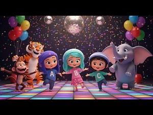 ABC Dance Party at the Zoo 🐒🎶✨ | Alphabet Learning for Kids | Preschool Educational Video