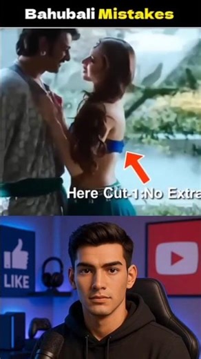 3 Big Mistakes Of Bahubali 1 #youtubeshorts #shorts #factmistake
