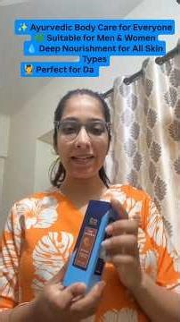 Must try product from @BlueNectarAyurved 🩵🩵 #ayurveda #skincare #postpartum #viralshorts #trend