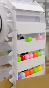 The classic marble lift, sort of.•••I haven’t seen a marble lift that dumps the balls internally, spitting them out through the axle. This was one of those intrusive thoughts I had, which took a few tries to get it right. The result is a marble lift that is self contained, not requiring a landing pad on the other side to deal with the offloading of balls.•••Follow along to see where this project is going!•••#engineering #learnengineering #engineeringstudent #mechanismdesign #mechanicalengineerin